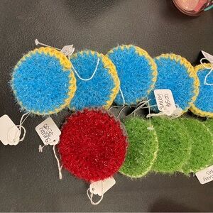 Hand Crocheted Kitchen Scrubbies